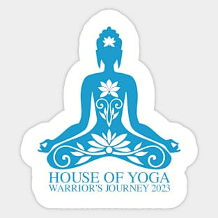 Warrior's Journey 2023 Sticker